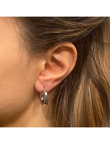 Orecchini cerchi in argento