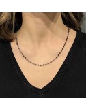 Collana in Diamanti neri di nostra produzione