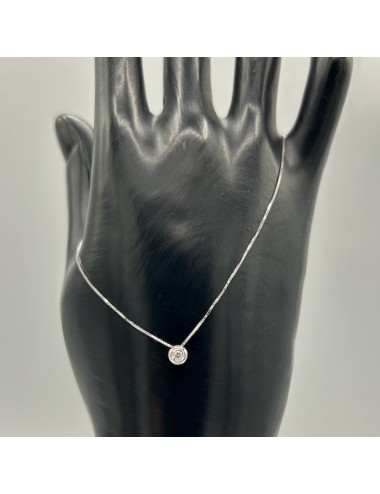 Punto luce in oro bianco e...