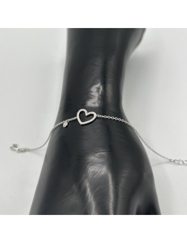 Bracciale in oro bianco con...