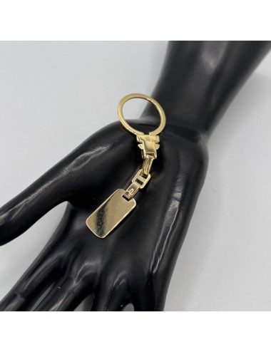 Portachiavi in oro giallo