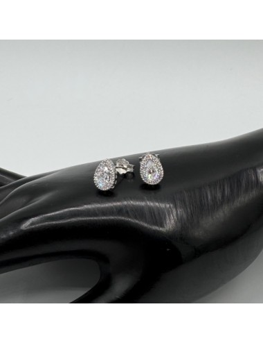Orecchini in oro bianco e...