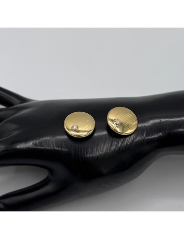 Copribottoni in oro giallo...