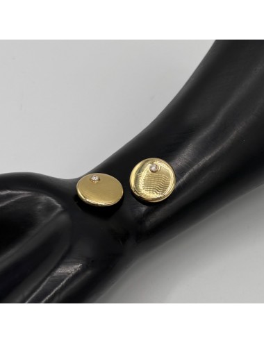 Copribottoni in oro giallo...