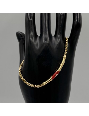 Bracciale in oro giallo con...