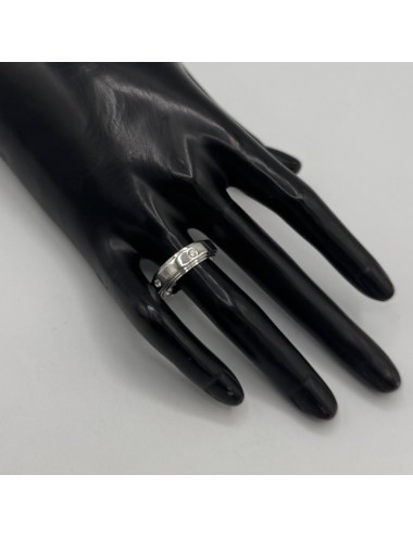 Fedina in oro bianco e...