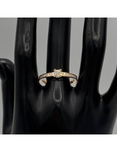 Anello Solitario in oro...