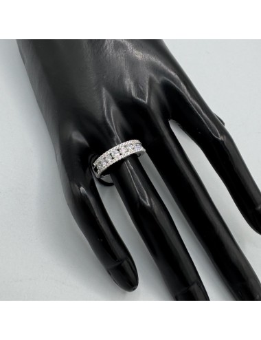 Fedina in oro bianco e...