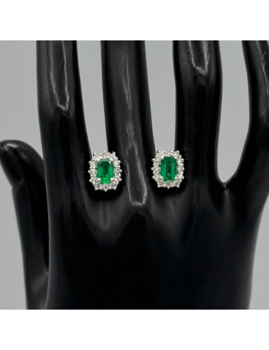 Orecchini con Smeraldi e...