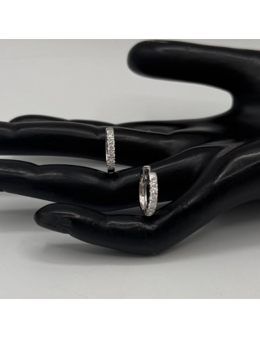 Cerchietti in oro bianco e...