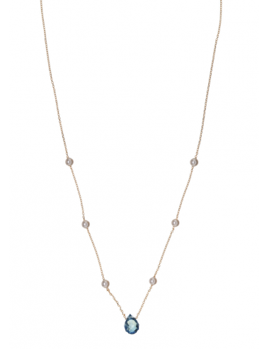 COLLANA CRYSTAL BLU - ALISIA