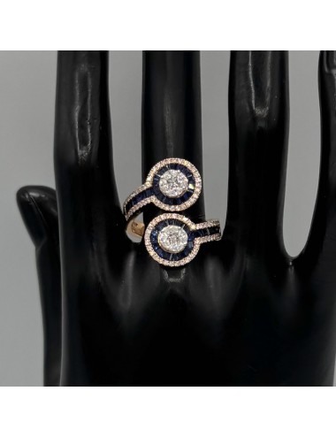 Anello in oro rosa con...