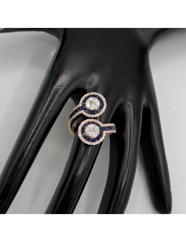 Anello in oro rosa con...