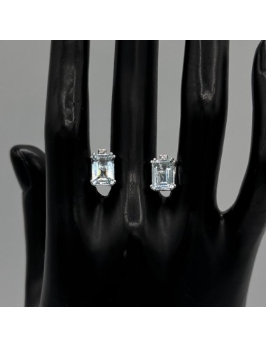 Orecchini in oro bianco con...