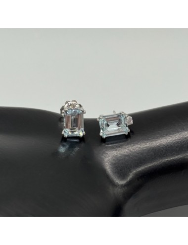 Orecchini in oro bianco con...