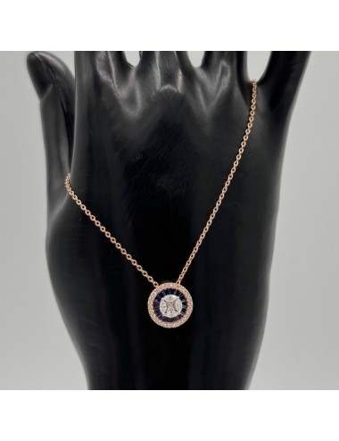 Girocollino oro rosa con...