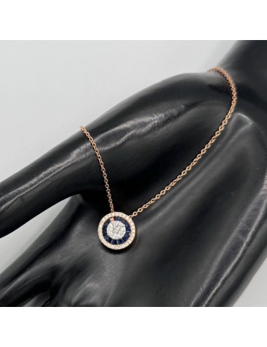 Girocollino oro rosa con...