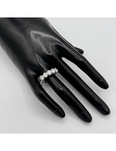 Fedina in oro bianco e...