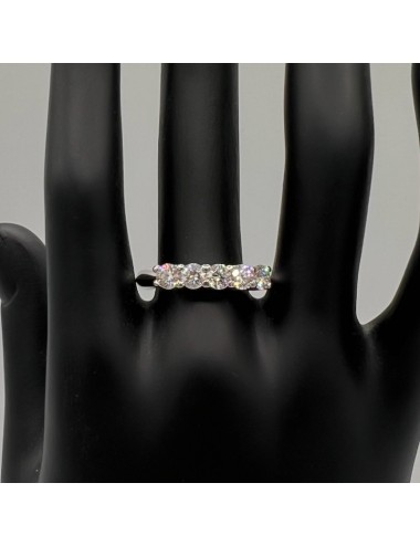 Fedina in oro bianco e...