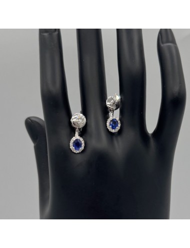 Orecchini in oro bianco con...