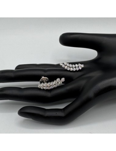 Orecchini in oro bianco e...