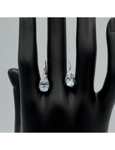 Orecchini in oro bianco con...