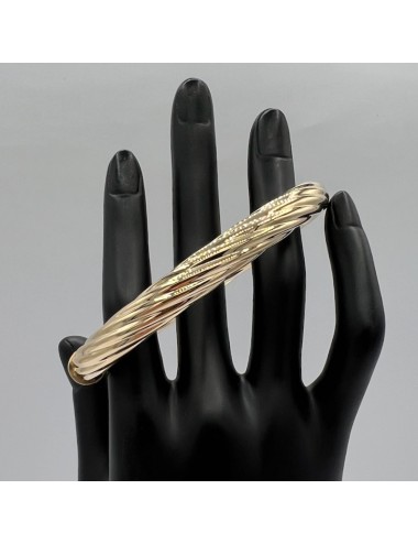 Bracciale rigido in oro giallo