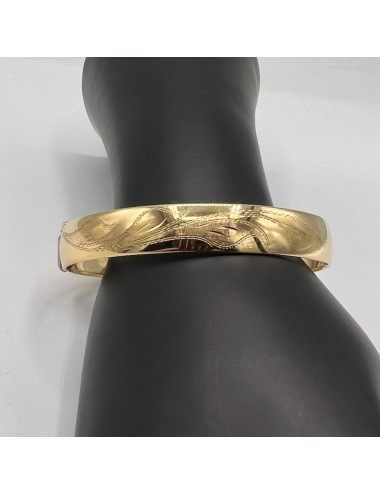 Bracciale rigido in oro giallo