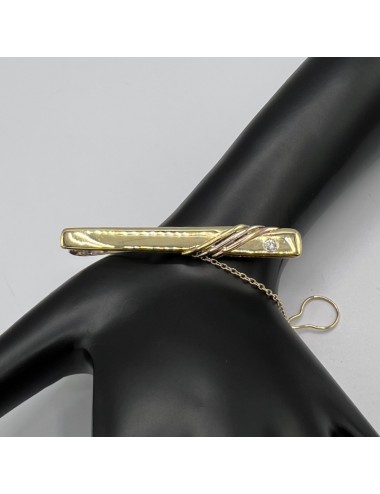 Fermacravatte in oro e...