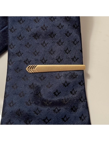 Fermacravatte in oro giallo