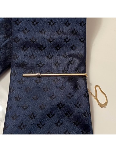 Fermacravatte in oro giallo...