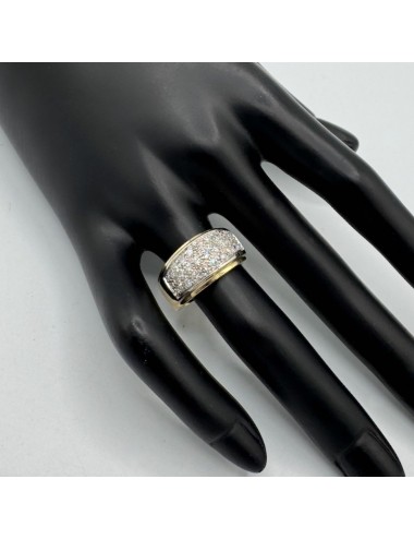 Anello a fascia in oro...