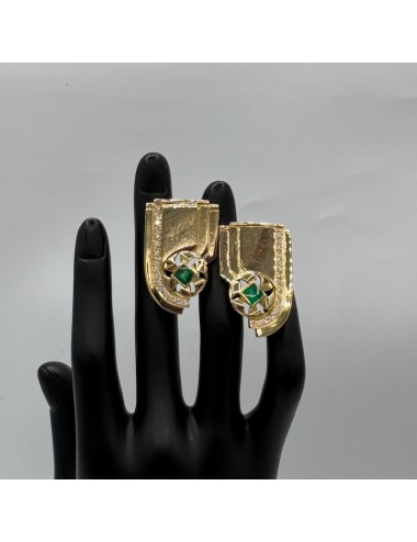 Orecchini in oro giallo con...