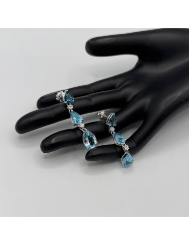 Orecchini pendenti in oro...