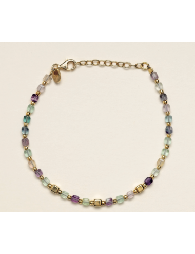 BRACCIALE FLUORITE ELEGANCE