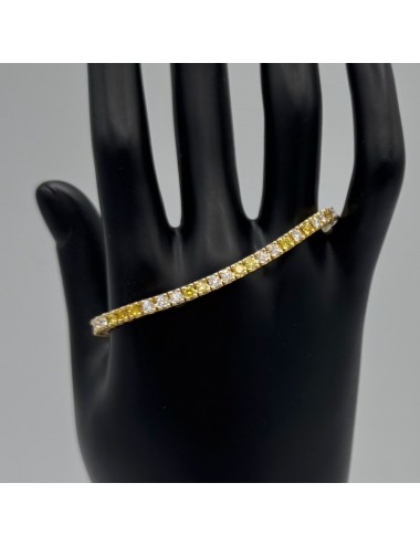 Bracciale Tennis in oro...