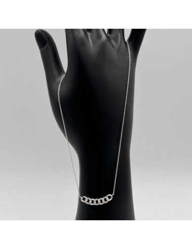 Girocollino in oro bianco...