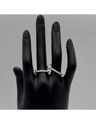 Cerchietti in oro bianco e...