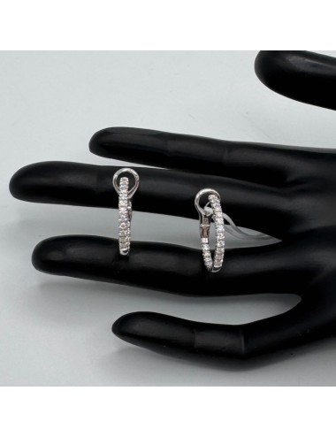 Cerchietti in oro bianco e...