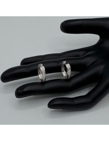 Cerchietti in oro bianco e...