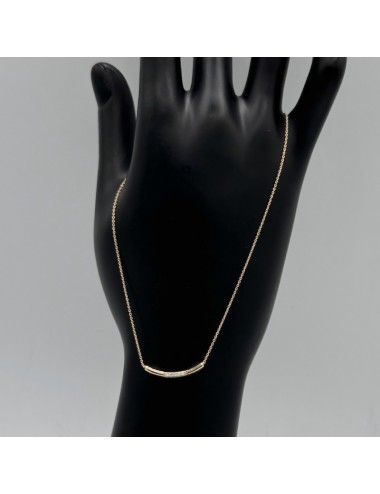 Girocollino in oro giallo e...