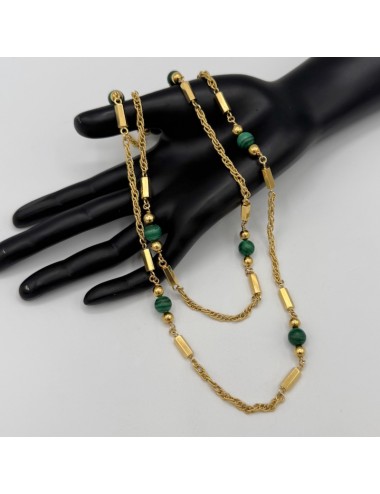 Collana lunga in oro giallo...