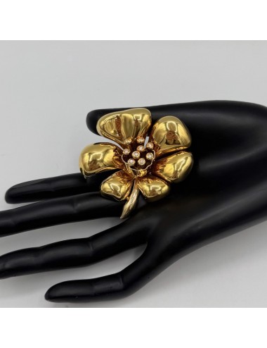 Spilla in oro giallo e...