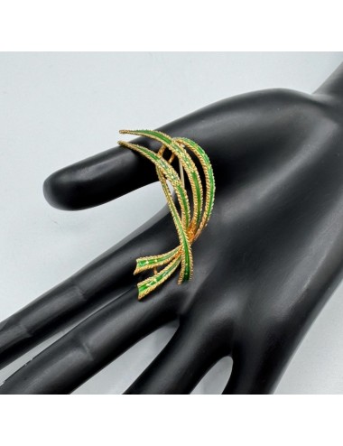 Spilla in oro giallo e...