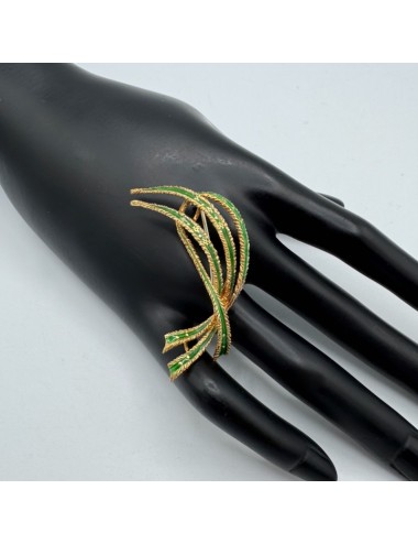 Spilla in oro giallo e...