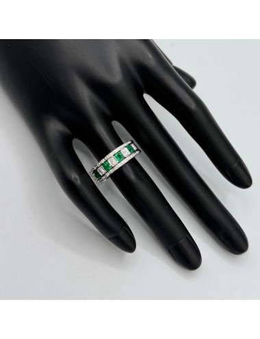 Fedina in oro bianco con...