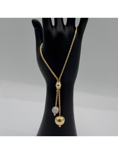 Saliscendi in oro giallo e...