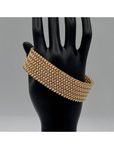 Bracciale vintage a tessuto...