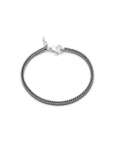 bracciale treccia quadra...