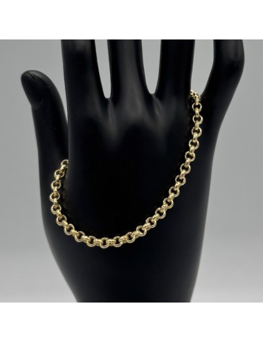 Bracciale rolò in oro giallo